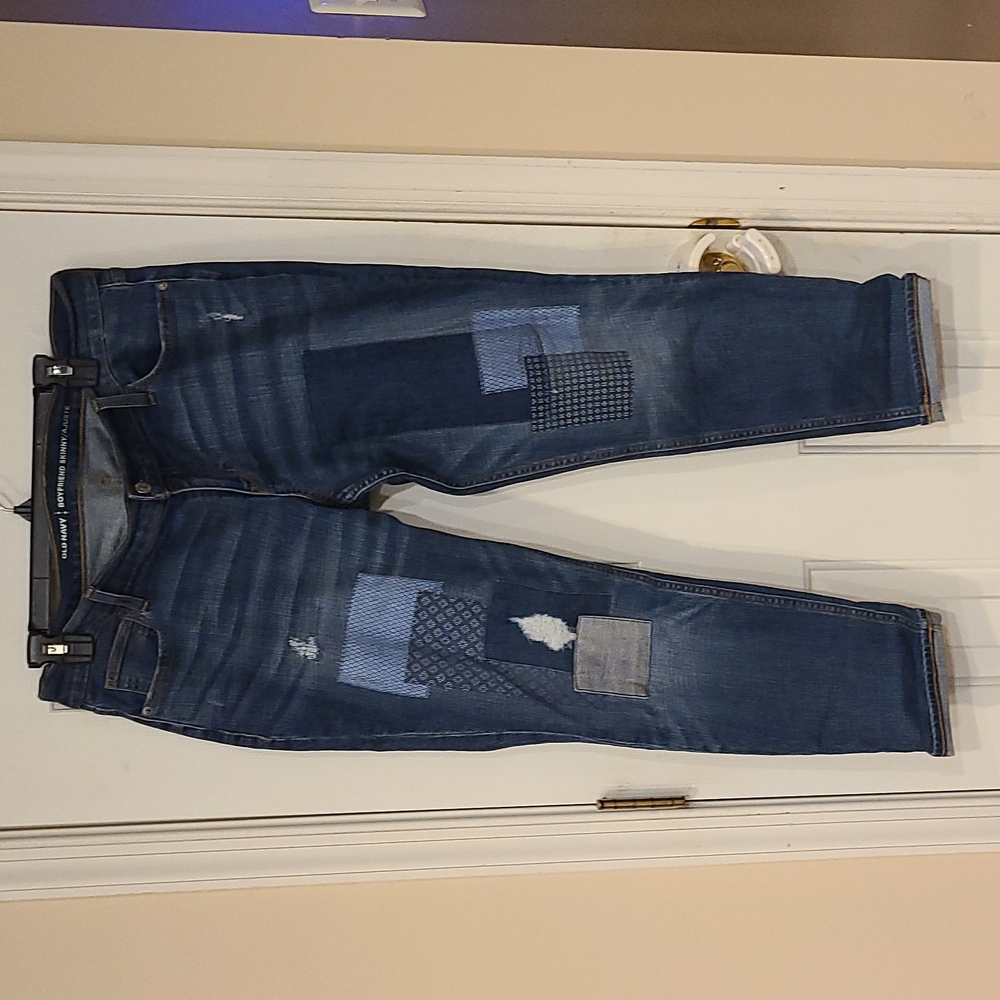 Womens Old Navy Boyfriend Ankle length Jeans
